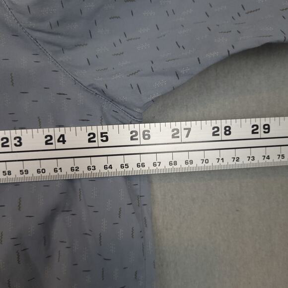 Vintage Columbia Vertex Men's Button-Up Shirt Sz XL Short Sleeve Gray Casual - Picture 7 of 8